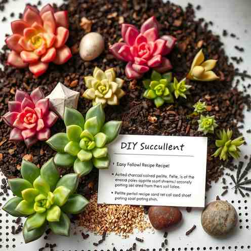 DIY Succulent Soil Mix - Easy Recipe for Happy Plants